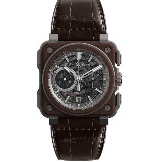 Bell and Ross BR-X1 WOOD Replica Watch BRX1-WD-TI